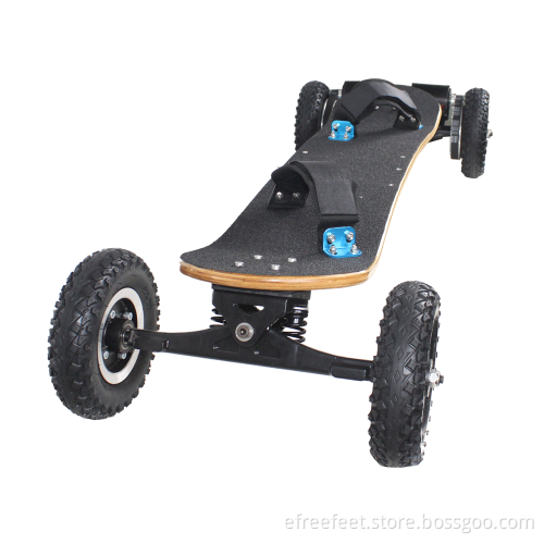 2017 New offroad 4 wheel wireless remote control long board 1650w electric skateboard